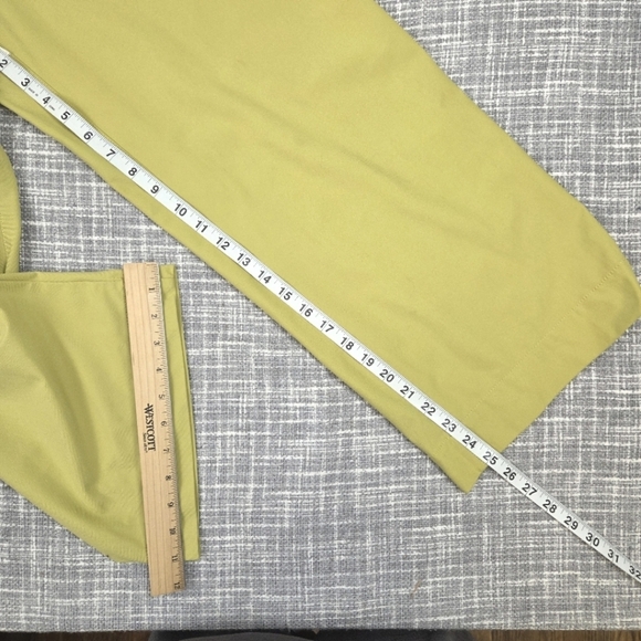 Lululemon City Sleek 5 Pocket Wide-Leg Hi-Rise 7/8 Lgth Pear Pant 30/31 SEE DESC - Picture 5 of 9